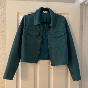 Lovers + Friends, Revolve Crop Suede Jacket